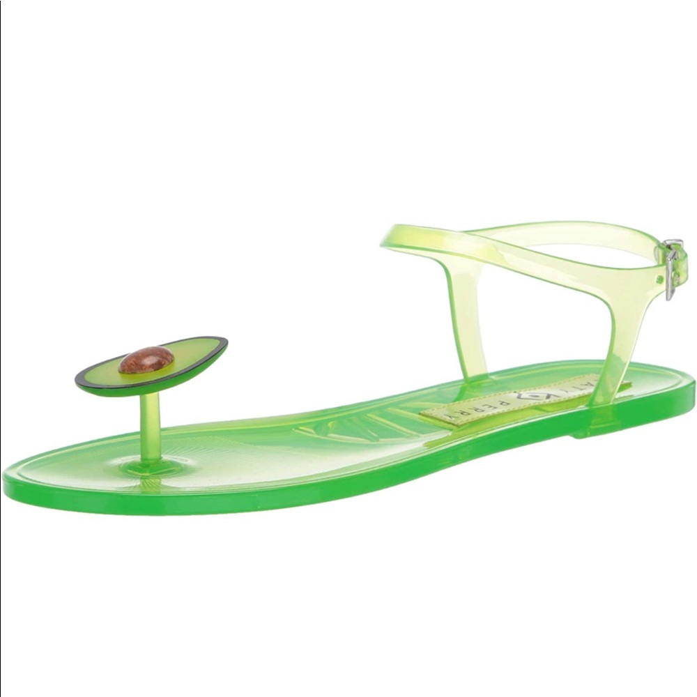 Katy Perry avocado Geli sandal